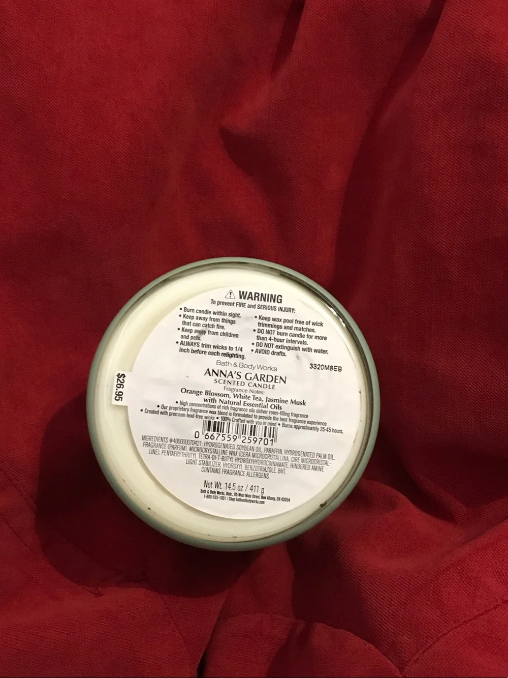 Candle (Bath & Body Works)